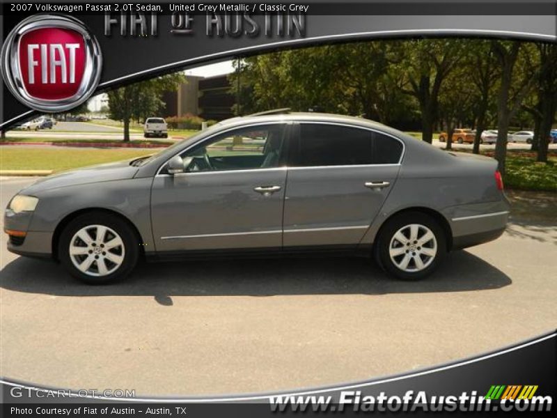 United Grey Metallic / Classic Grey 2007 Volkswagen Passat 2.0T Sedan