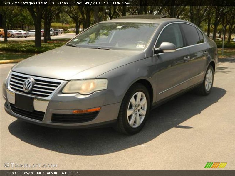 United Grey Metallic / Classic Grey 2007 Volkswagen Passat 2.0T Sedan