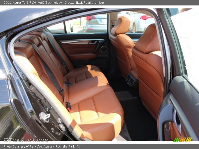 Rear Seat of 2011 TL 3.7 SH-AWD Technology
