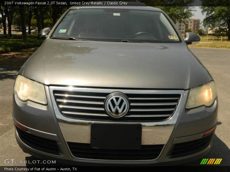 United Grey Metallic / Classic Grey 2007 Volkswagen Passat 2.0T Sedan