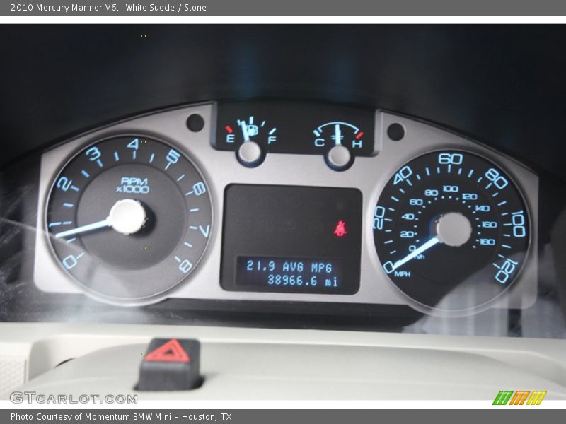  2010 Mariner V6 V6 Gauges