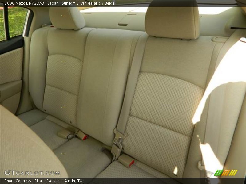 Sunlight Silver Metallic / Beige 2006 Mazda MAZDA3 i Sedan