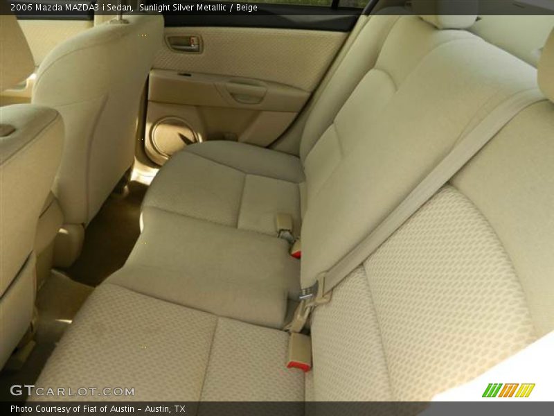 Sunlight Silver Metallic / Beige 2006 Mazda MAZDA3 i Sedan
