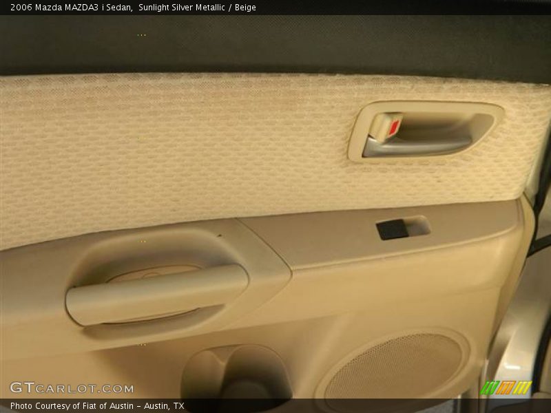 Sunlight Silver Metallic / Beige 2006 Mazda MAZDA3 i Sedan