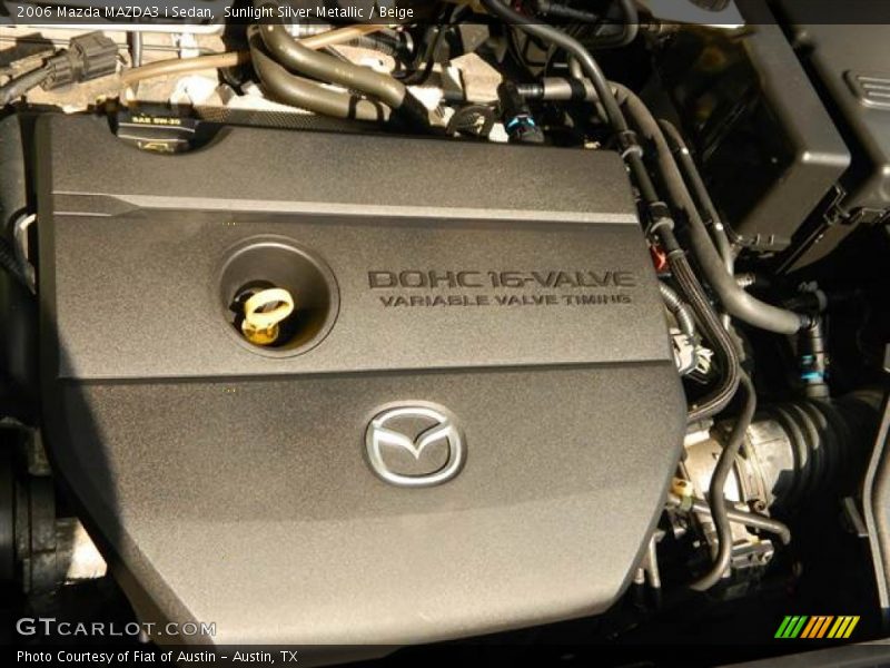 Sunlight Silver Metallic / Beige 2006 Mazda MAZDA3 i Sedan