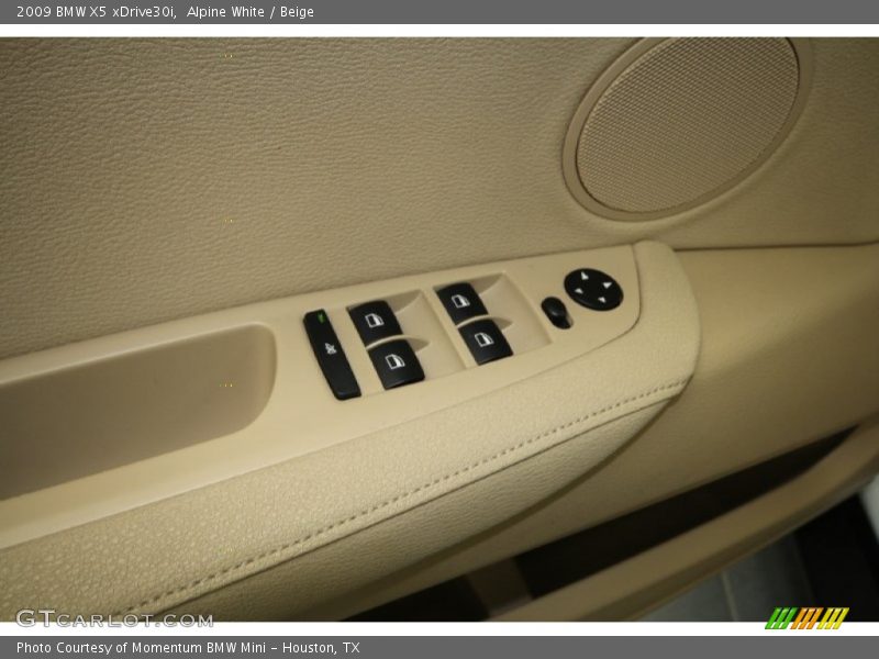 Alpine White / Beige 2009 BMW X5 xDrive30i