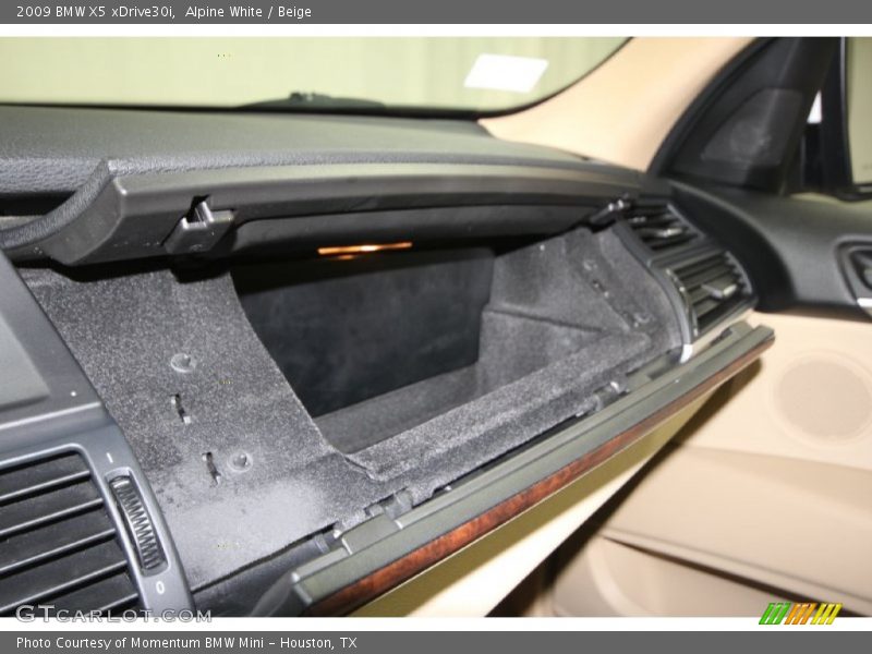 Alpine White / Beige 2009 BMW X5 xDrive30i