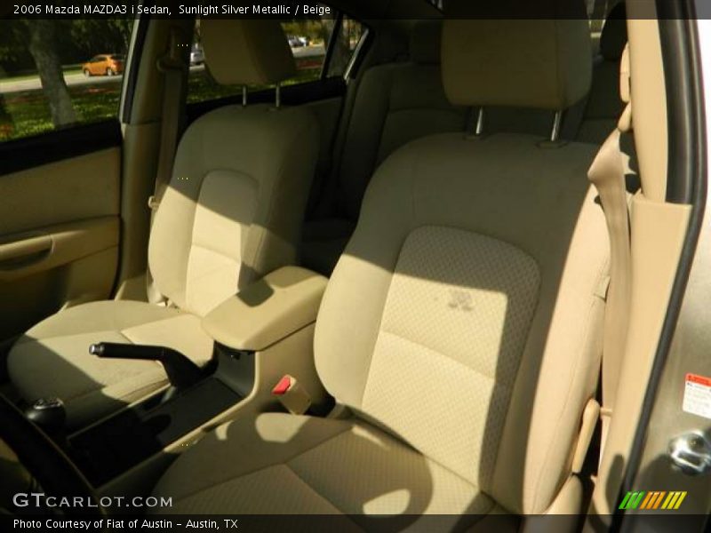 Sunlight Silver Metallic / Beige 2006 Mazda MAZDA3 i Sedan
