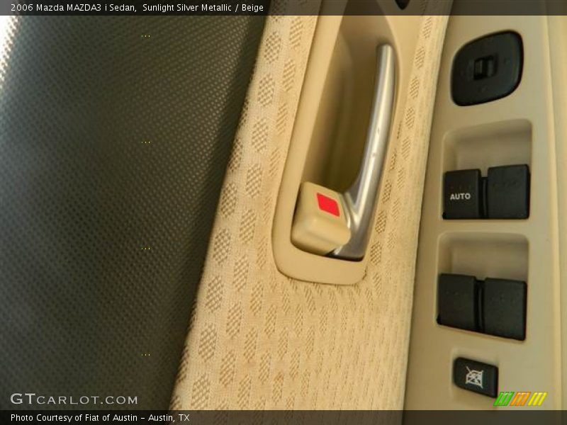 Sunlight Silver Metallic / Beige 2006 Mazda MAZDA3 i Sedan