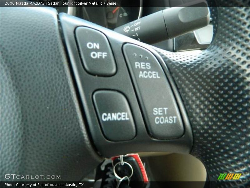 Sunlight Silver Metallic / Beige 2006 Mazda MAZDA3 i Sedan