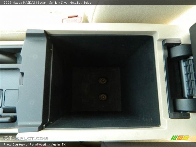 Sunlight Silver Metallic / Beige 2006 Mazda MAZDA3 i Sedan