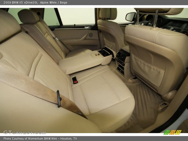 Alpine White / Beige 2009 BMW X5 xDrive30i
