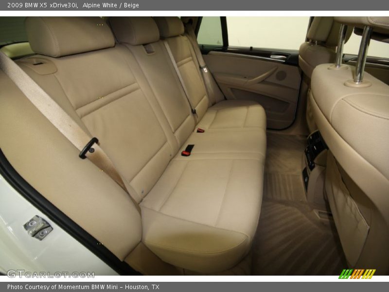 Alpine White / Beige 2009 BMW X5 xDrive30i