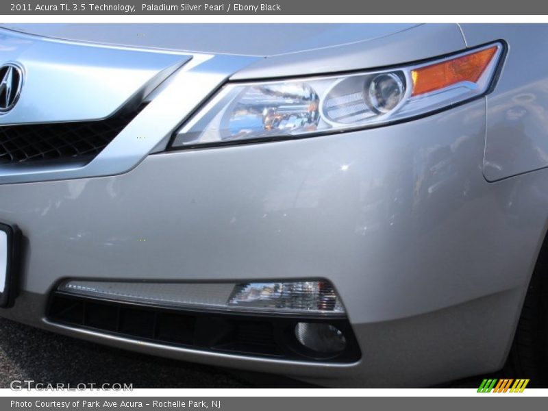 Paladium Silver Pearl / Ebony Black 2011 Acura TL 3.5 Technology