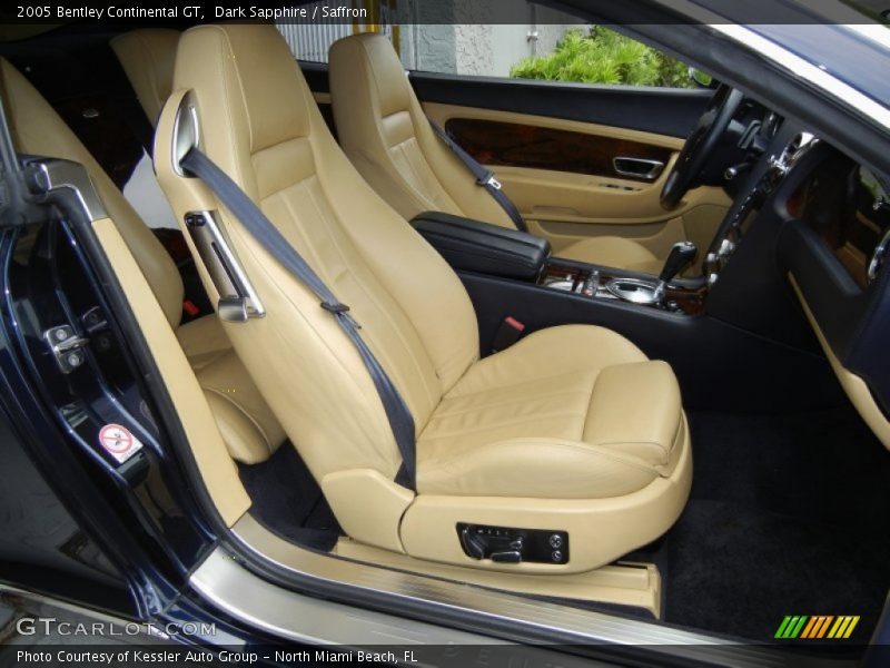 Front Seat of 2005 Continental GT 