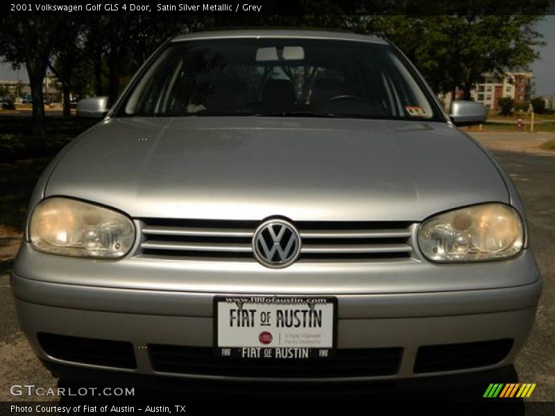 Satin Silver Metallic / Grey 2001 Volkswagen Golf GLS 4 Door