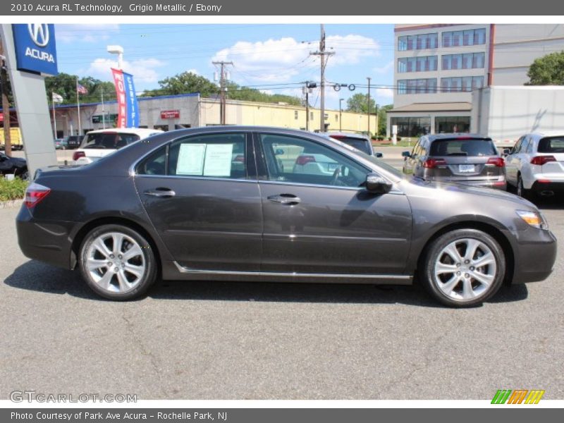 Grigio Metallic / Ebony 2010 Acura RL Technology