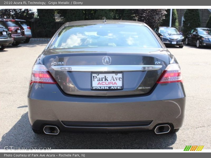Grigio Metallic / Ebony 2010 Acura RL Technology