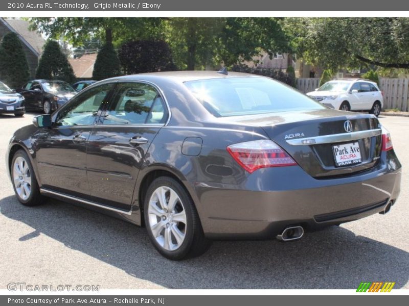 Grigio Metallic / Ebony 2010 Acura RL Technology