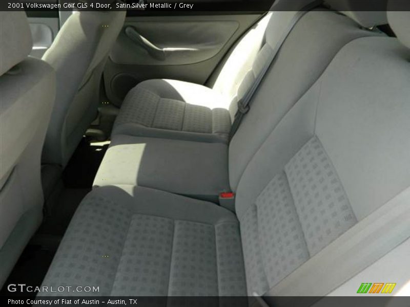 Satin Silver Metallic / Grey 2001 Volkswagen Golf GLS 4 Door