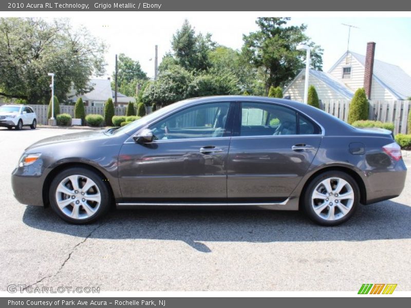 Grigio Metallic / Ebony 2010 Acura RL Technology