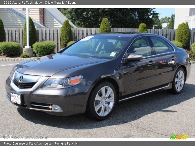 Grigio Metallic / Ebony 2010 Acura RL Technology
