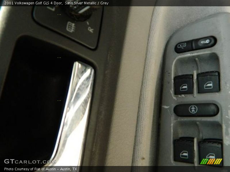 Satin Silver Metallic / Grey 2001 Volkswagen Golf GLS 4 Door
