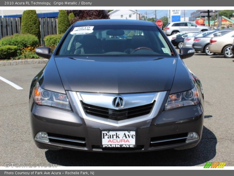 Grigio Metallic / Ebony 2010 Acura RL Technology