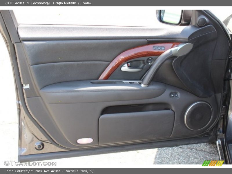 Grigio Metallic / Ebony 2010 Acura RL Technology