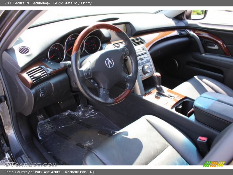 Grigio Metallic / Ebony 2010 Acura RL Technology