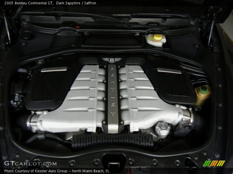  2005 Continental GT  Engine - 6.0L Twin-Turbocharged DOHC 48V VVT W12