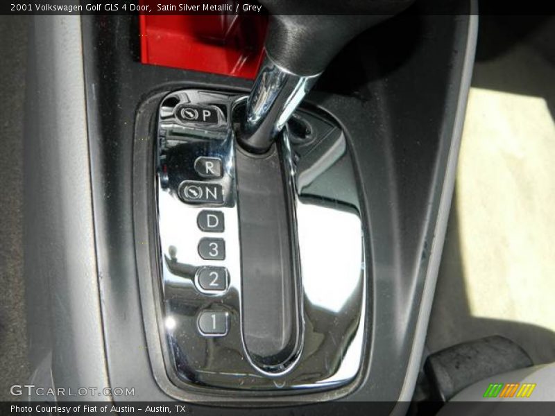 Satin Silver Metallic / Grey 2001 Volkswagen Golf GLS 4 Door
