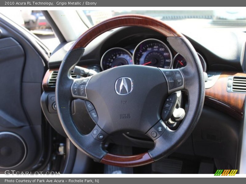 Grigio Metallic / Ebony 2010 Acura RL Technology