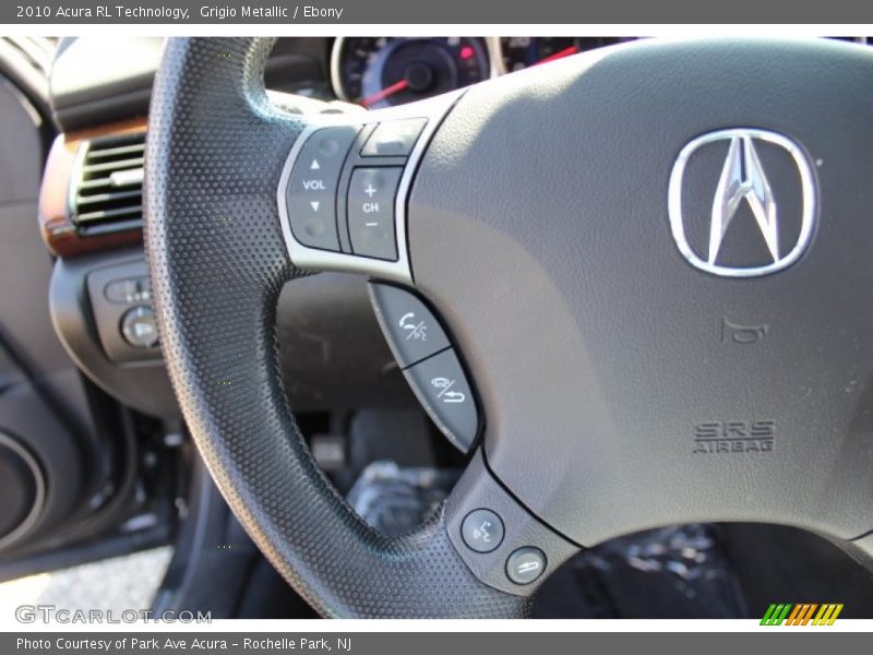 Grigio Metallic / Ebony 2010 Acura RL Technology