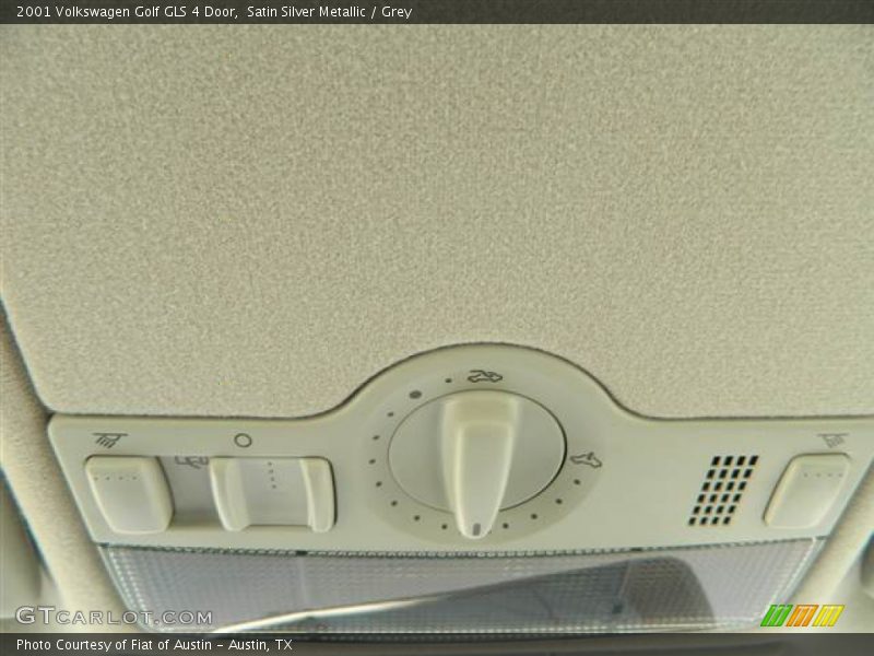Satin Silver Metallic / Grey 2001 Volkswagen Golf GLS 4 Door