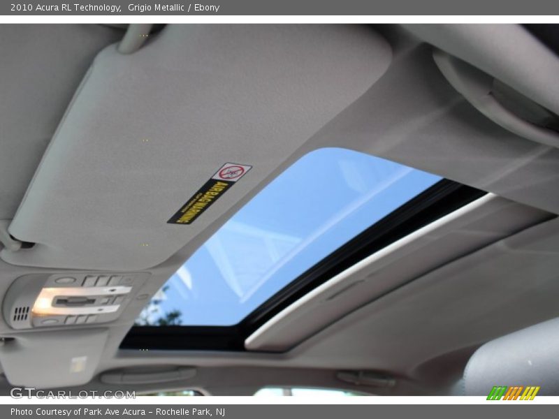 Grigio Metallic / Ebony 2010 Acura RL Technology