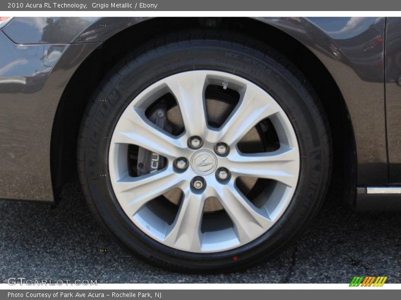 Grigio Metallic / Ebony 2010 Acura RL Technology