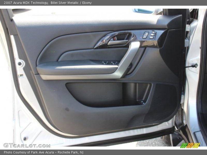 Billet Silver Metallic / Ebony 2007 Acura MDX Technology