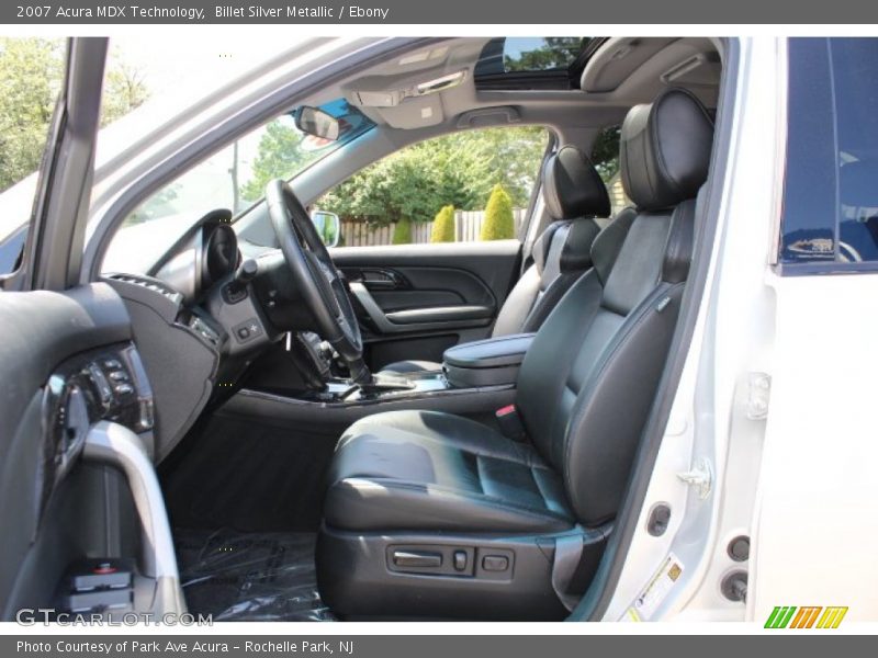 Billet Silver Metallic / Ebony 2007 Acura MDX Technology