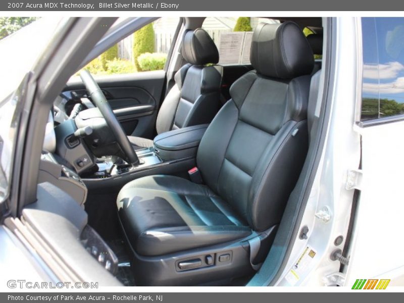 Billet Silver Metallic / Ebony 2007 Acura MDX Technology