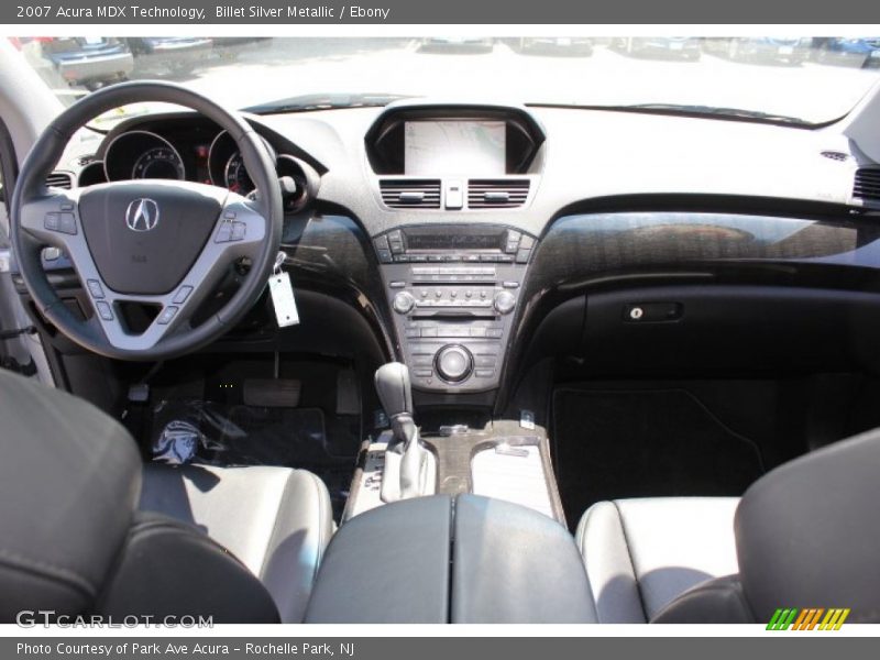 Billet Silver Metallic / Ebony 2007 Acura MDX Technology