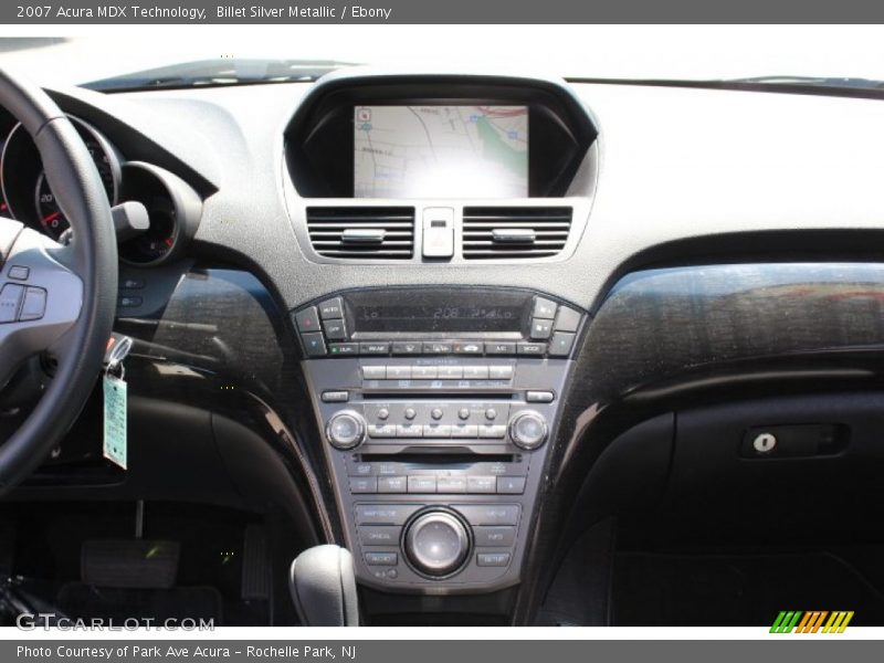 Billet Silver Metallic / Ebony 2007 Acura MDX Technology