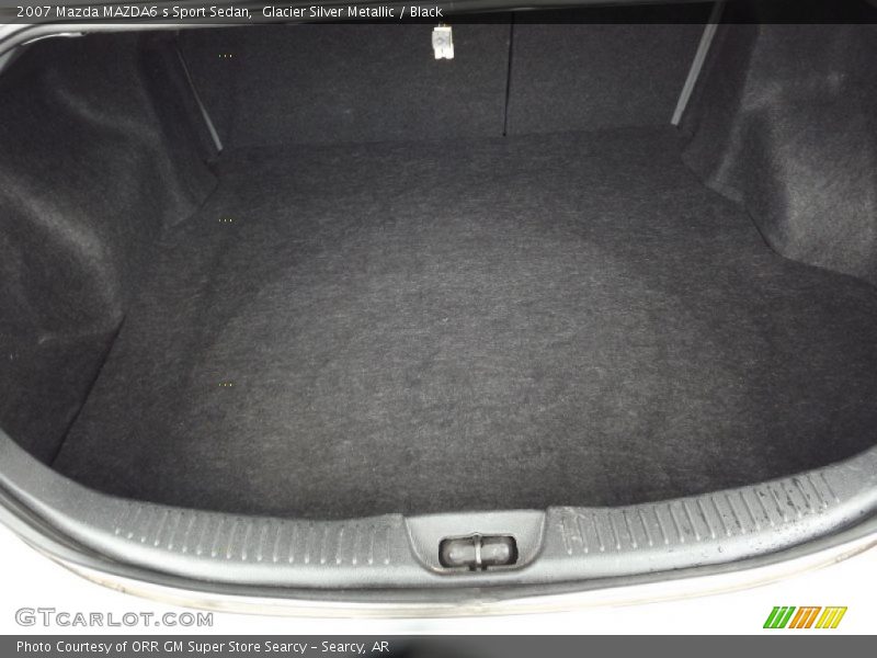 Glacier Silver Metallic / Black 2007 Mazda MAZDA6 s Sport Sedan