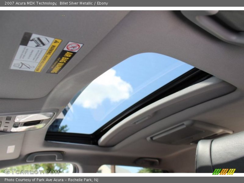Billet Silver Metallic / Ebony 2007 Acura MDX Technology