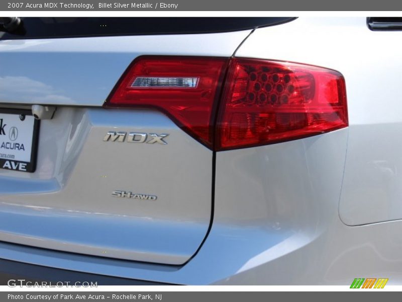 Billet Silver Metallic / Ebony 2007 Acura MDX Technology