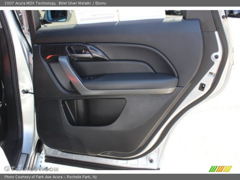 Billet Silver Metallic / Ebony 2007 Acura MDX Technology