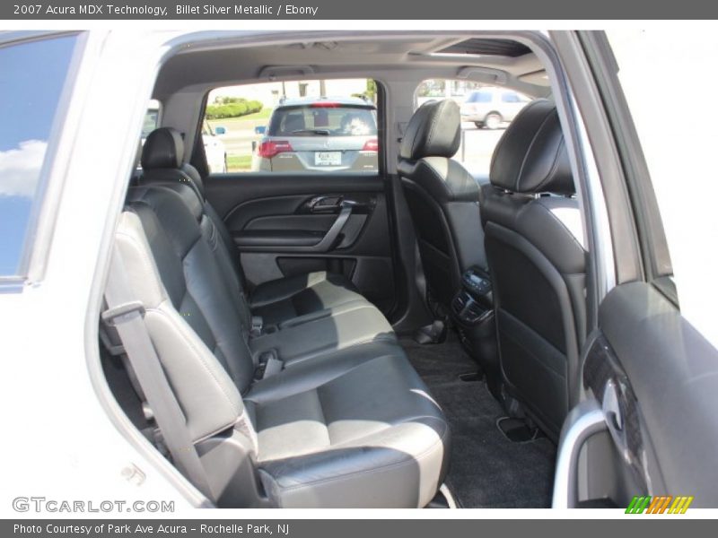 Billet Silver Metallic / Ebony 2007 Acura MDX Technology