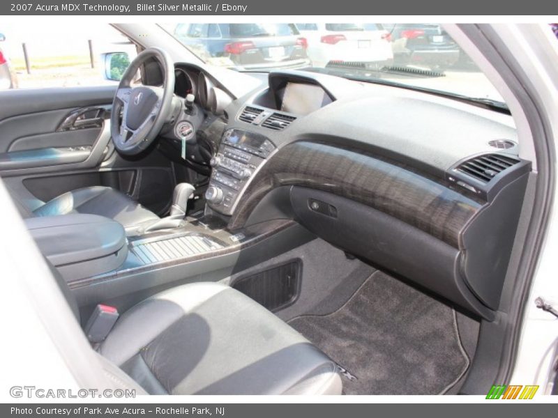 Billet Silver Metallic / Ebony 2007 Acura MDX Technology
