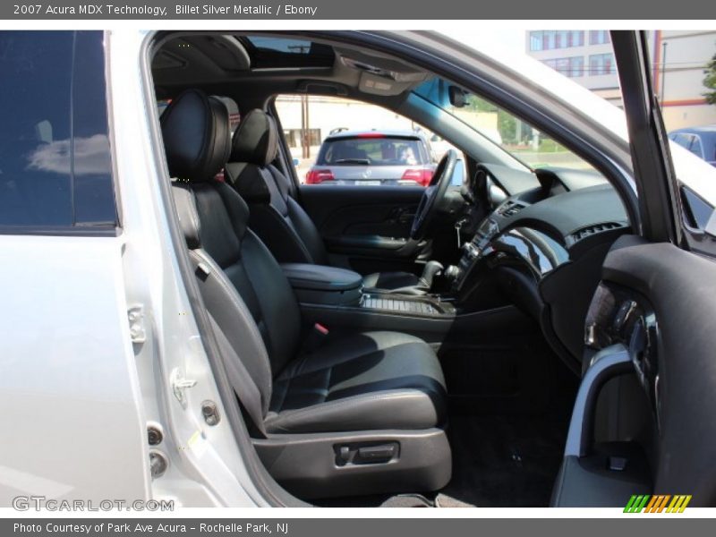 Billet Silver Metallic / Ebony 2007 Acura MDX Technology