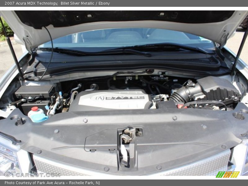Billet Silver Metallic / Ebony 2007 Acura MDX Technology